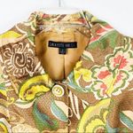 Lafayette 148  New York Floral Cropped Bell Sleeves Lined Blazer Jacket, Size 2 Photo 9