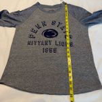 Penn State University Nittany Lions Raglan Shirt Gray Size Junior Small Photo 4