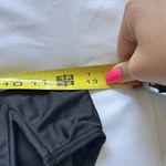 Spiegel NWT  Womens 10 Bikini Set 2PC Black Top Bottom High Waisted Vintage 90s Photo 2