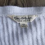 Miss Selfridge Vintage ‎ White Open Front Knit Cardigan Bell Sleeves Size 8 Photo 2