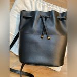 Cuyana Black Crossbody Bucket Bag Photo 2