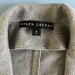 Ralph Lauren Black Label Cashmere Charcoal Gray Single Button Blazer Size M Photo 3