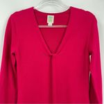 Title Nine  Salt‎ Sweater Dress Size Small Floral Print Knit Pink Brown Photo 2