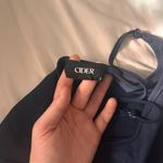 Cider Navy One Piece Romper Photo 2