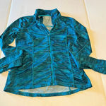 Everlast  Women's Medium Slim Fit‎ Full Zip Activewear Jacket Multicolor Striped Photo 0