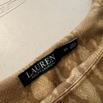 Ralph Lauren  Classic Easy Tan Snake Skin Short Sleeve T Shirt Dress Size 2X Photo 6