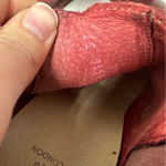 Fly London Red Distressed Leather Ankle Boots Shooties Womens 6.5 Heeled Fall Photo 10