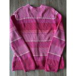 Jones New York  Vtg Pink Knit Cardigan Sweater Size Large Photo 4
