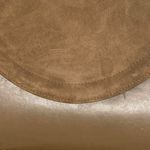 Vintage Suede Faux Leather Shoulder Clutch Bag Purse Brown Photo 6