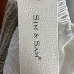 Sim & Sam ‎ White Puff Sleeve Crop Top size Medium Photo 4