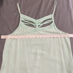 RVCA Cutout Turquoise Tank Top Photo 1