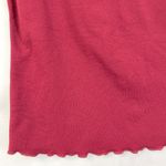 Paris Blues Y2K Baby Tee Large Red Lettuce Hem Coquette Indie Girly Soft Girl  Photo 2