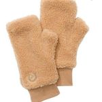 Victoria's Secret PINK  Tan Fuzzy Mittens Photo 0