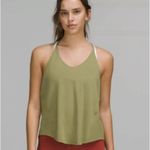 LULULEMON Women's Bronze Green Silk Modal Tied T Photo 3