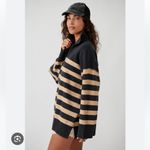 Free People  Coastal Stripe pullover Photo 3
