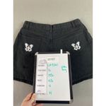 L.A. Blues Vintage Shorts Womens 31x4 Black Denim High Rise Y2K Butterflies Tag 16 Photo 10