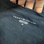 Tommy Hilfiger  Logo T-Shirt 90s Colorblock Navy Blue Red White V neck Photo 5