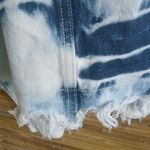 Vigoss L Y2K Blue Distressed Denim Jeans Crop Jacket Photo 1