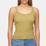 Lacausa  Maya Tank Top In Artichoke Photo 2