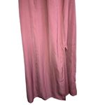Abercrombie & Fitch 451.  pink twist front midi dress with a slit size Medium P Photo 4