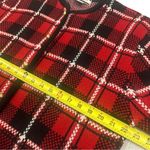 VTG Red Black Scotch Plaid Sweater Preppy Academia Old Money Quiet Luxury Preppy Size XL Photo 3