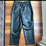 Loft Faux Leather Paperbag Waist Pant Photo 3