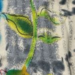 Vintage IDI by Matthew Art to Wear Top Women's Size Large Rayon Embellished Bead White Photo 5