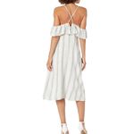 Volcom Women's Size Small Blue Winding Roads Babydoll Coastal Midi Dress Photo 1