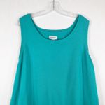 Avenue  Plus Size 26 28 Tank Top Thick Knit Green Sleeveless Solid Scoop neck 310 Photo 3