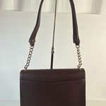 Kate Spade Neve Convertible Flap Shoulder Bag chocolate cherry red & Olive green Photo 8