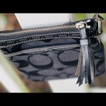 Coach  brown python snakeskin leather suede swingback hipster crossbody bag Photo 2