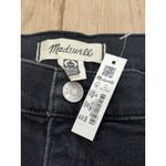 Madewell NWT  The Girl Jean Straight Leg Black Denim‎ Jeans Women's Size W 32 Photo 2