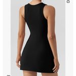 Qinsen Square Neck Stretch Flare Mini Dress Size 4 New With Tag Photo 1