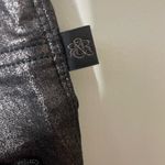 Rock & Republic Kashmiere Shiny Skinny Pants Women’s Metallic Sz 2M Excellent Photo 2