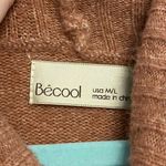 Flaunt Boutique | Bêcool mauve turtleneck knit sweater Pink Size L Photo 2