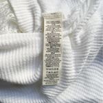 Free People  Spring Valley Thermal Tee Lace Inset Oversized Raw Hem Size Small Photo 8