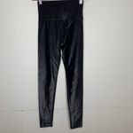 Carbon 38 Glossy High Rise Full-Length Legging Black Womens Small Photo 2