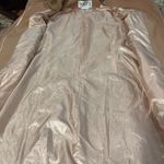 Dolce Collection Faux Fur Trim Coat Women’s dress Coat Embroidered Size Medium Tan Photo 10