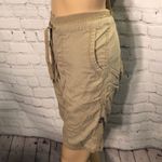 Old Navy Tan Drawstring Long Cargo Shorts S Photo 3