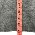 House of Harlow HOUSE OF HARLOW1960 100% Cashmere Sweater M Gray Layered Shoulder Boho Office Photo 10