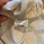 Sabo Skirt SABO Blouse Puff Sleeve Corset White Ruched Cropped Size XXS Photo 4