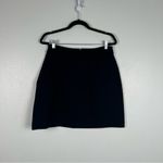 CAbi Agency jersey Stretch Ponte Skirt Black Sz 6 Photo 1