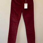 J.Crew Red High Rise Toothpick Pants Size 25 Photo 4