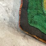 El Huarache vintage crossbody Orange Maroon and Green floral purse Photo 6