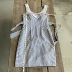 Sequin Hearts  Juniors‎ Womens Dress Size 9 Seersucker Striped Tank Lace Easter Photo 5