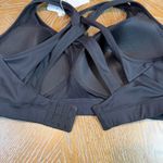 Yvette NWT Power Cross Back Padded Running Bra Black Size 3XL 42D‎ 42DD 42DDD Photo 5