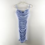 Windsor  Life Of The Party Rhinestone And Pearl Mini Dress Lavender Purple Medium Photo 3