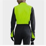 Nike NWT $95  Women's Strike Storm-FIT Drill Top Black/Neon Green FZ3987-702 M Photo 4