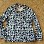 Lilly Pulitzer Blue and White Skipper Popover. Photo 0