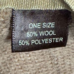 Adora Tan Wool Polyester Blend Hat Woman's OS Photo 3
